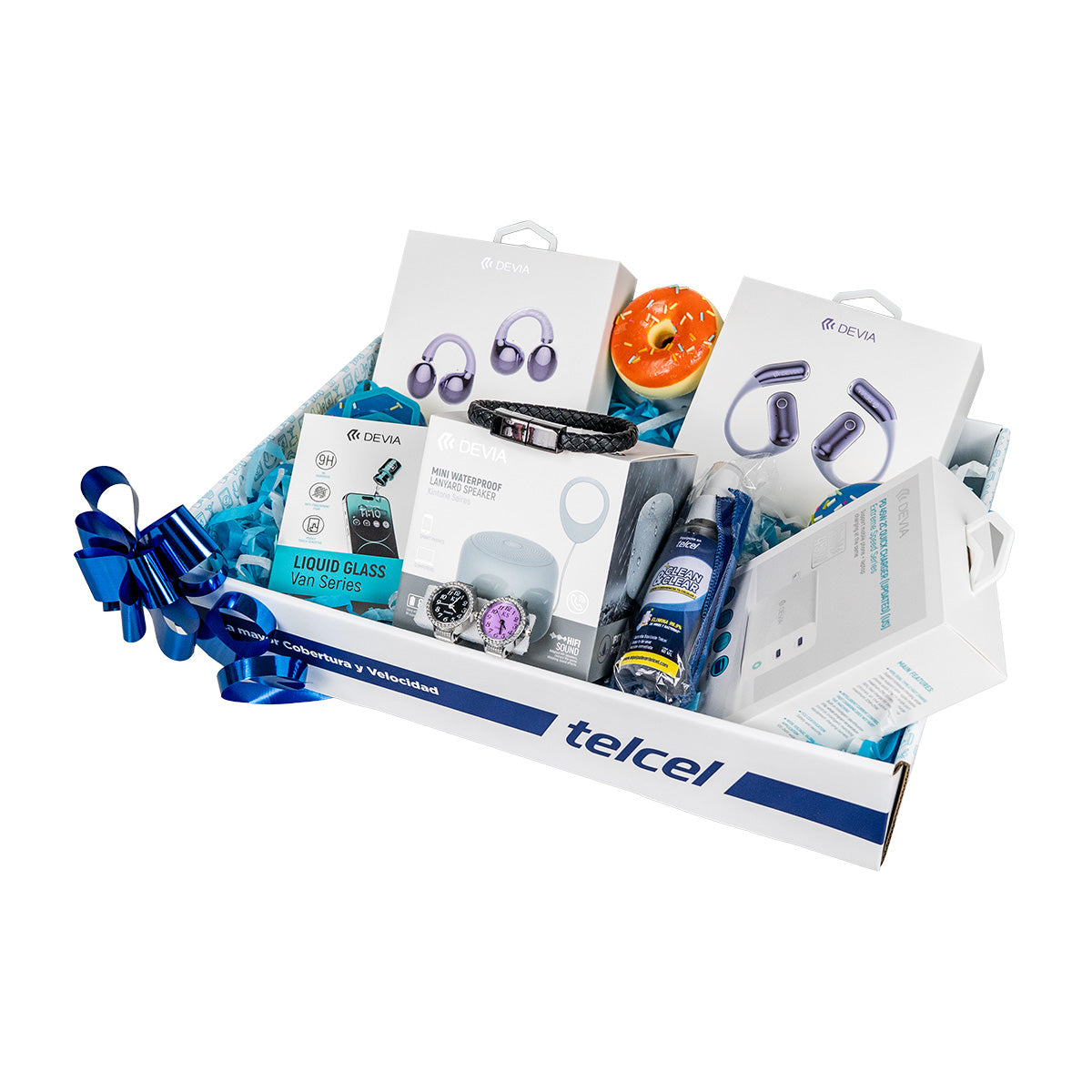 Canasta Devia Sonido y Energía Portátil