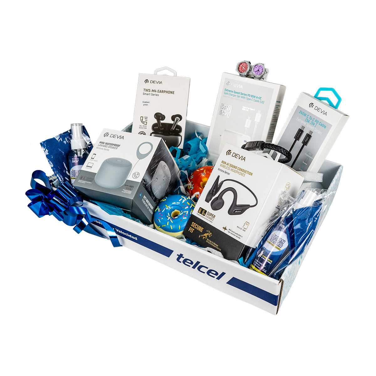 Canasta Devia Sonido y Carga