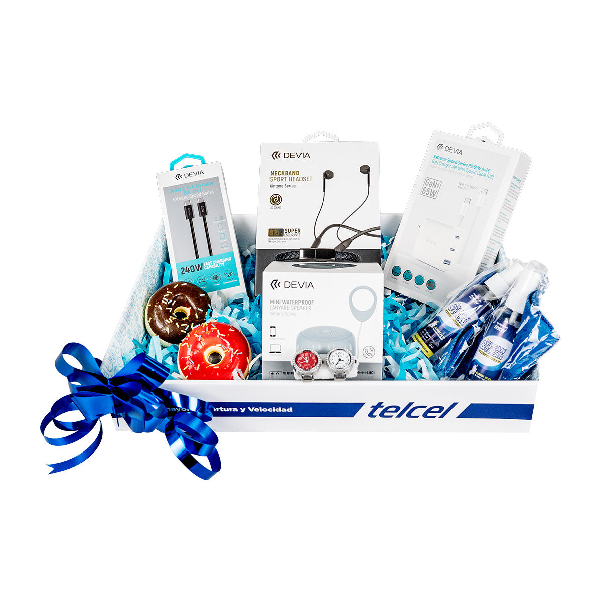 Canasta Devia Carga Rapida y Sonido