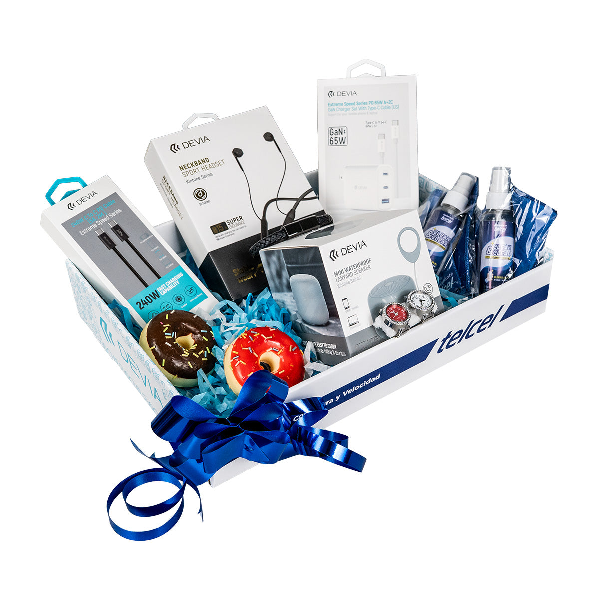 Canasta Devia Carga Rapida y Sonido