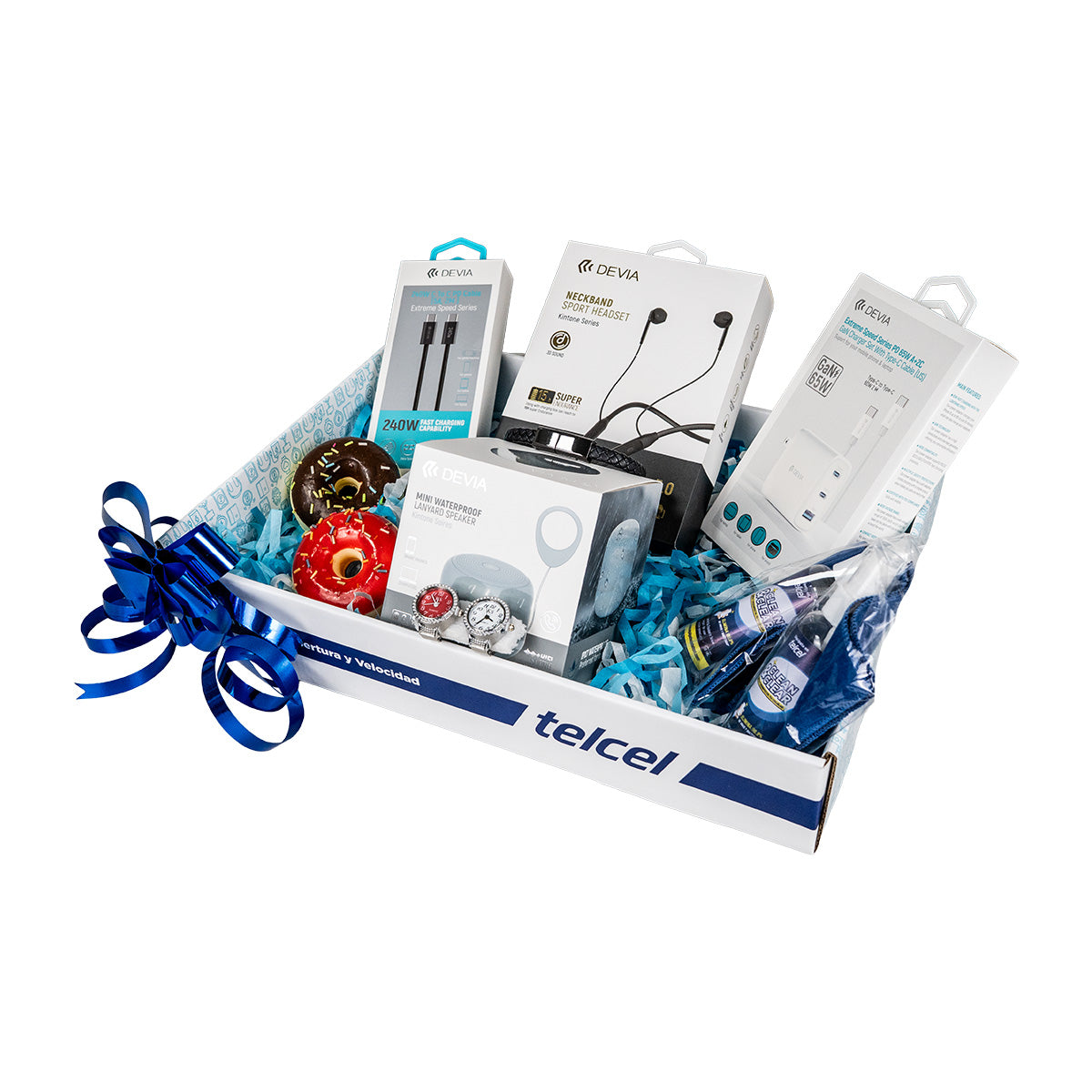 Canasta Devia Carga Rapida y Sonido