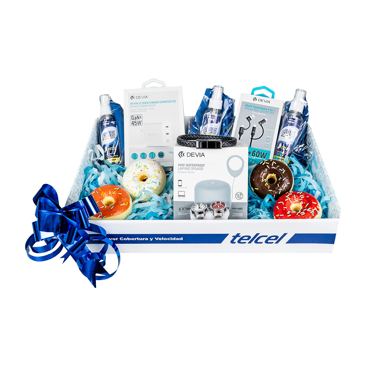 Canasta Devia Carga y Sonido Basico