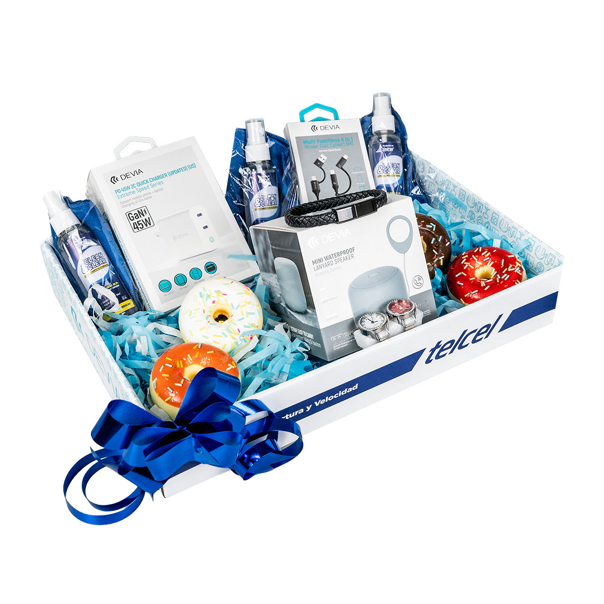 Canasta Devia Carga y Sonido Basico