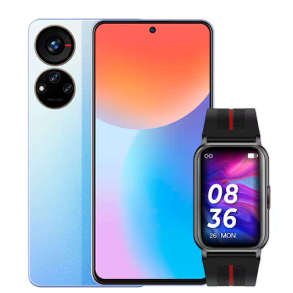 ZTE Axon 40 SE + Smartwatch