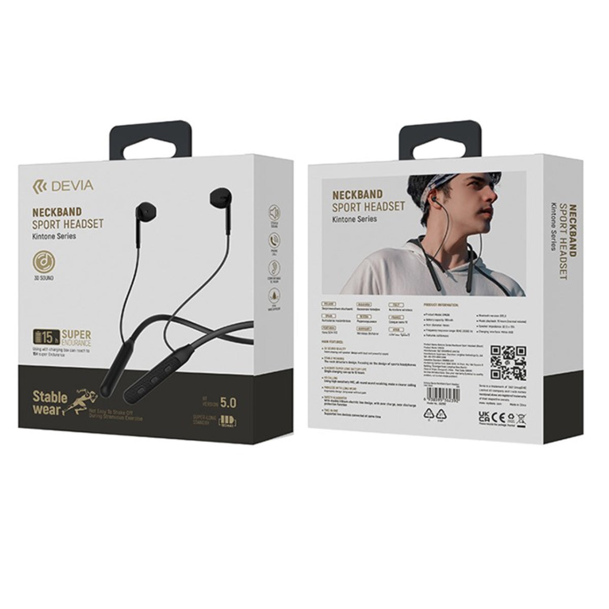 Audífonos Devia Neckband Earphones