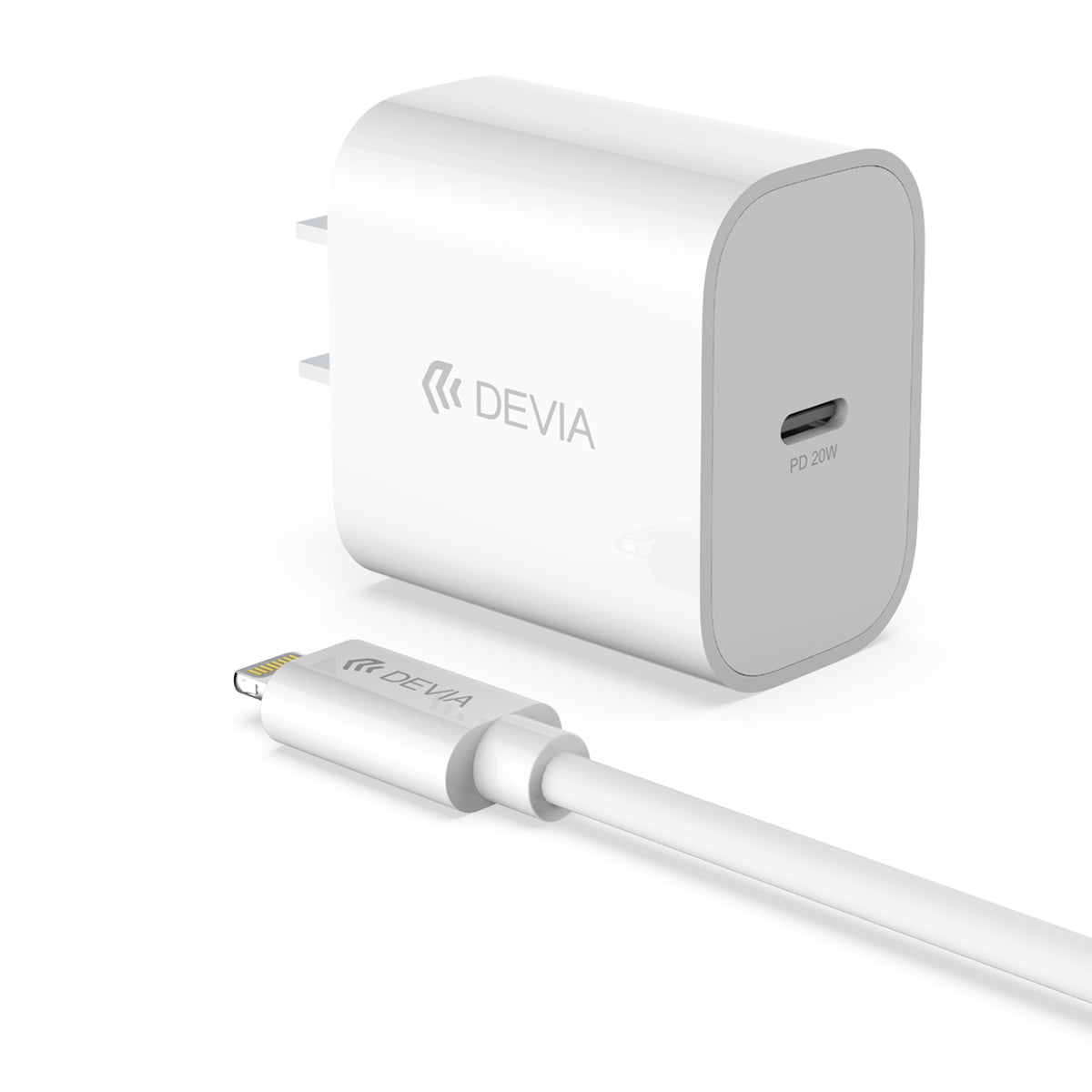 Cargador Devia DEVIA CARGADOR DE PARED 20W TC-LIGT