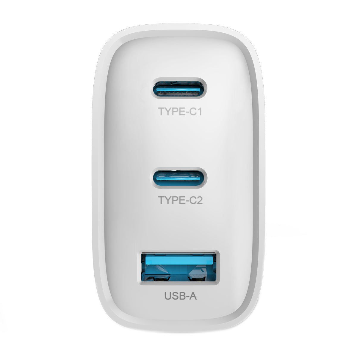 Cargador Devia Speed 65W 2Tc-1