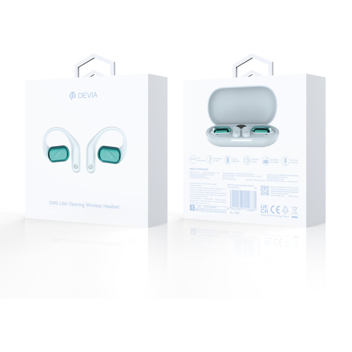 Audífonos Devia OWS Lite1 Open Wireless