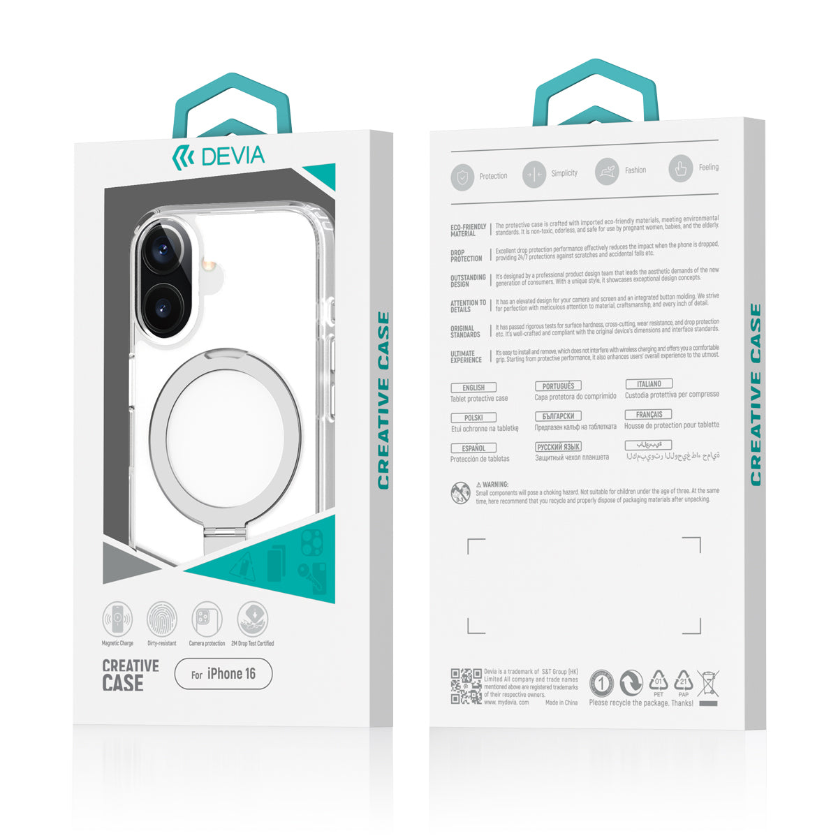 Funda Devia Mag iPhone 16