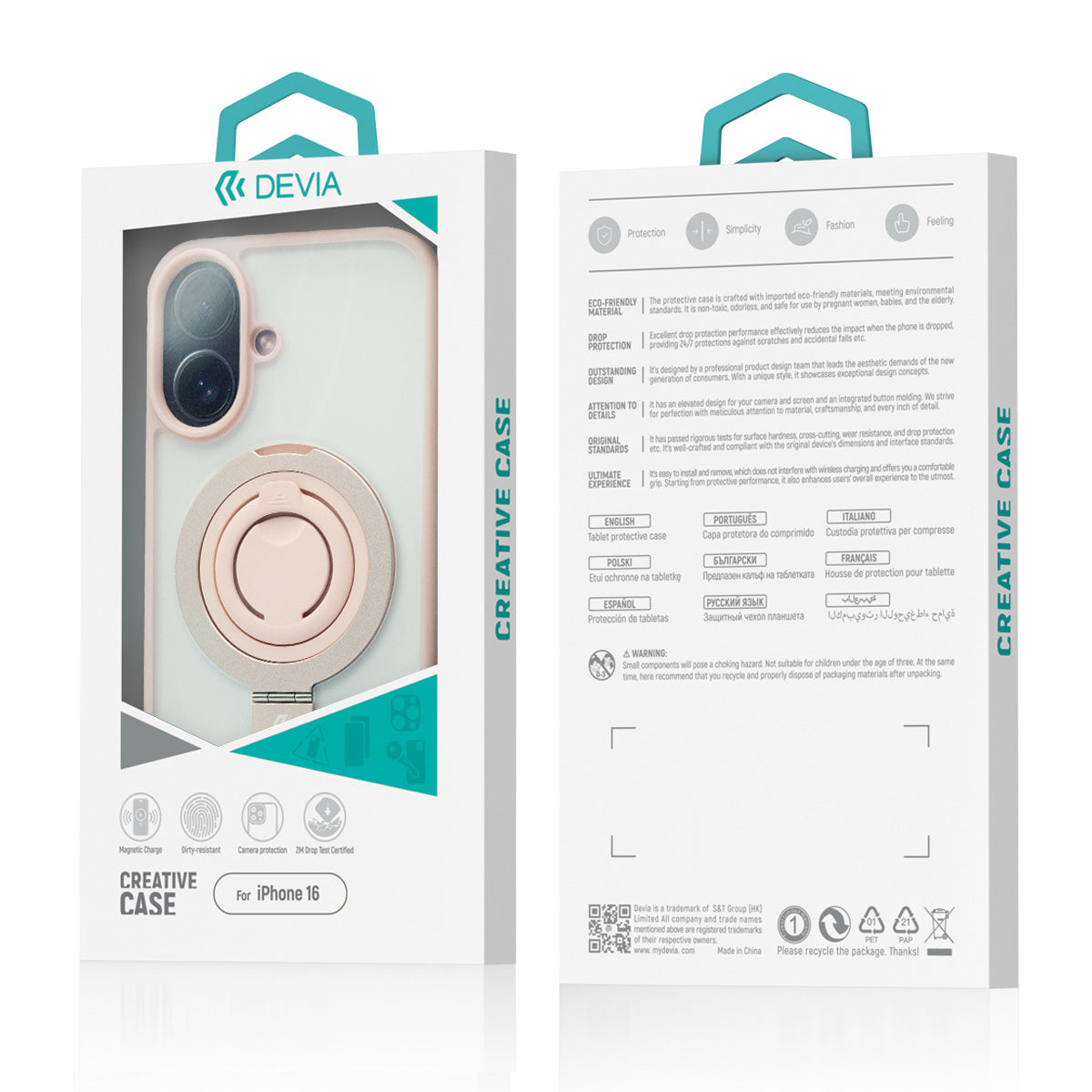 Funda Devia Delight iPhone 16