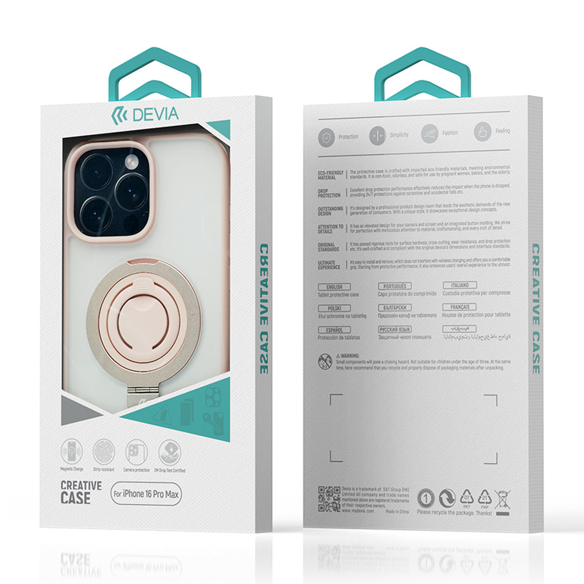 Funda Devia Delight iPhone 16 Pro Max