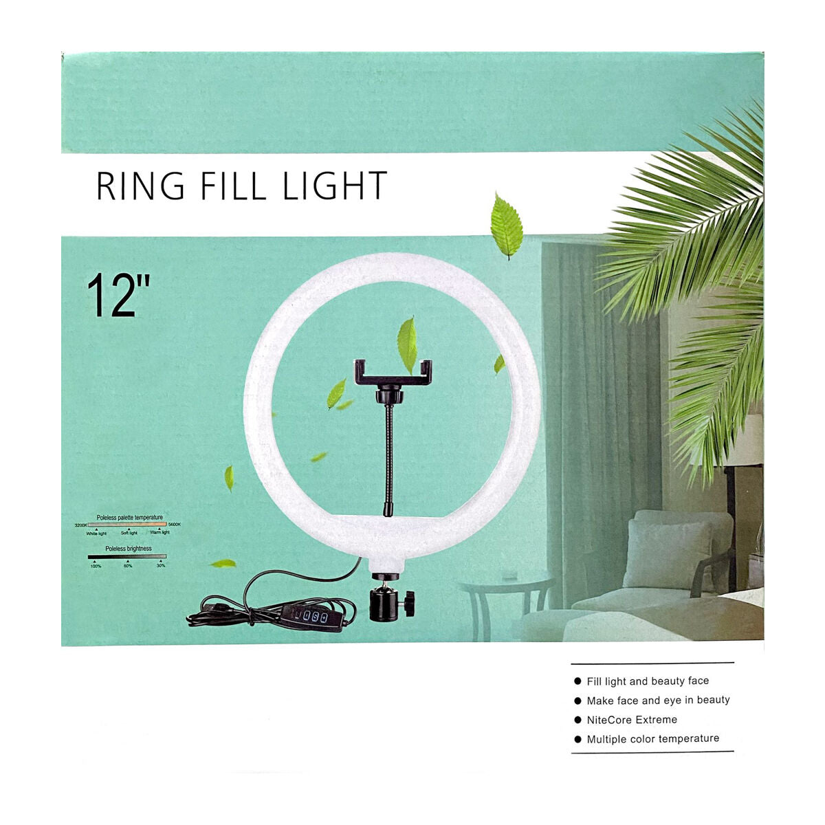 Selfie Sticks Devia Aro de Luz