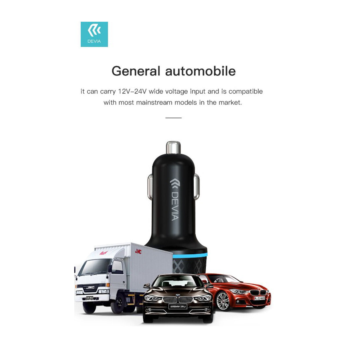 Cargador Devia Auto Pd30W+Qc Pd