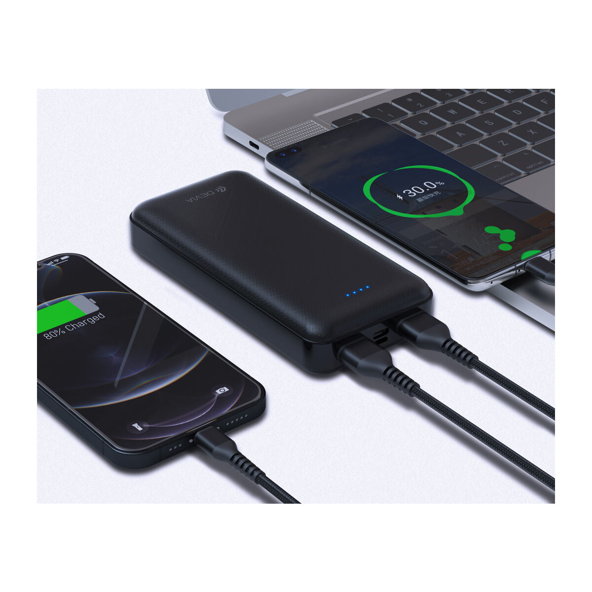 Bateria Devia Portatil 20,000 mAh