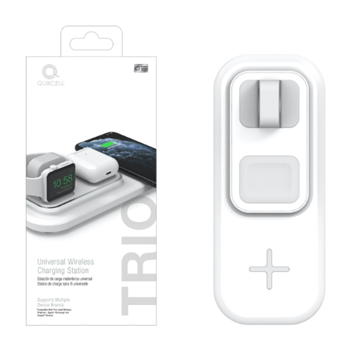 Cargador Quikcell Estación de Carga Universal 3 en 1
