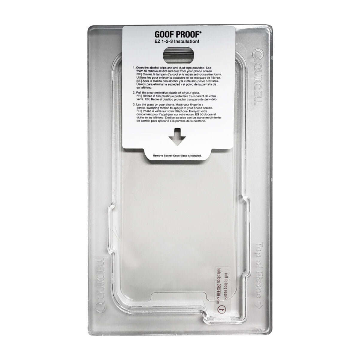 Mica Quikcell Templado iPhone 12 Y 12 Pro