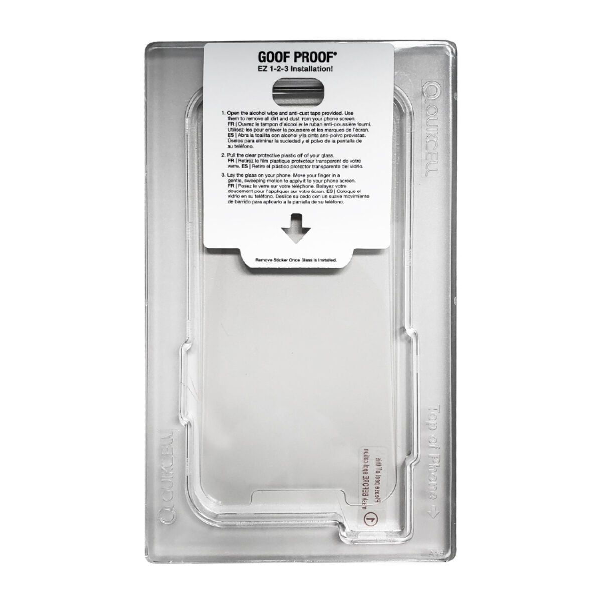 Mica Quikcell Templado iPhone 12 Pro Max