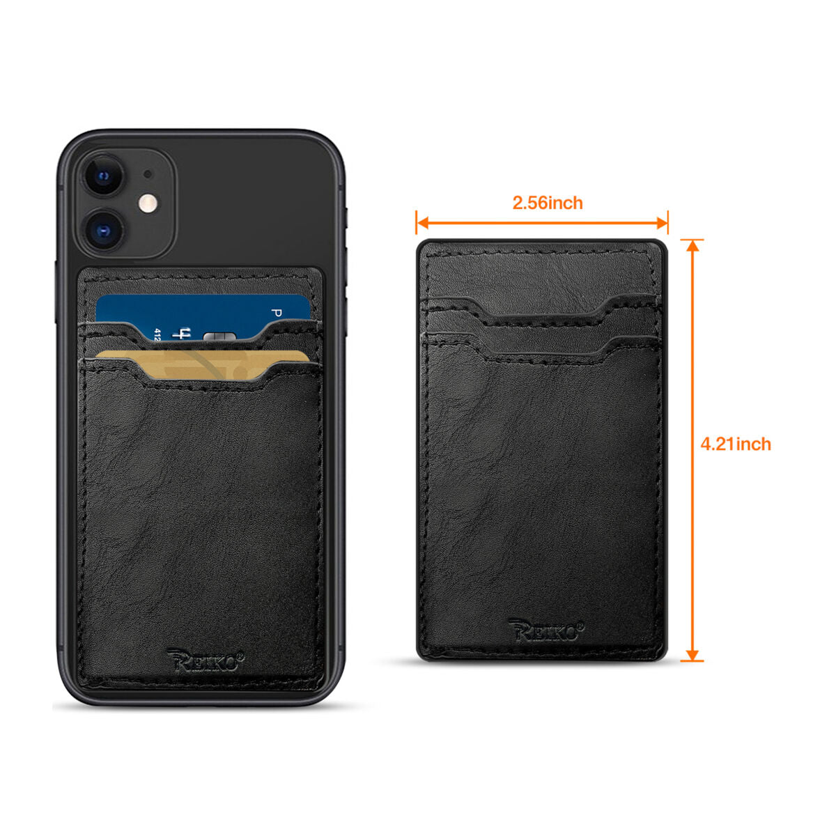 Tarjetero RK Bolsillo Adhesivo de Piel