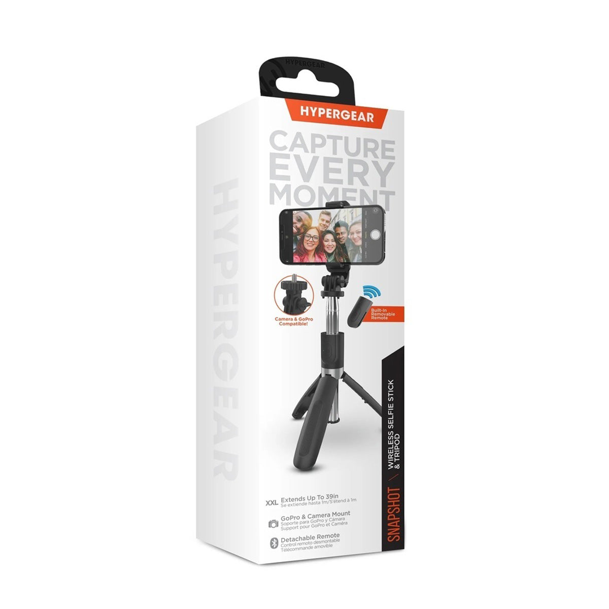 Selfie Sticks Hypergear Snapshot Selfie Stick + Tripod