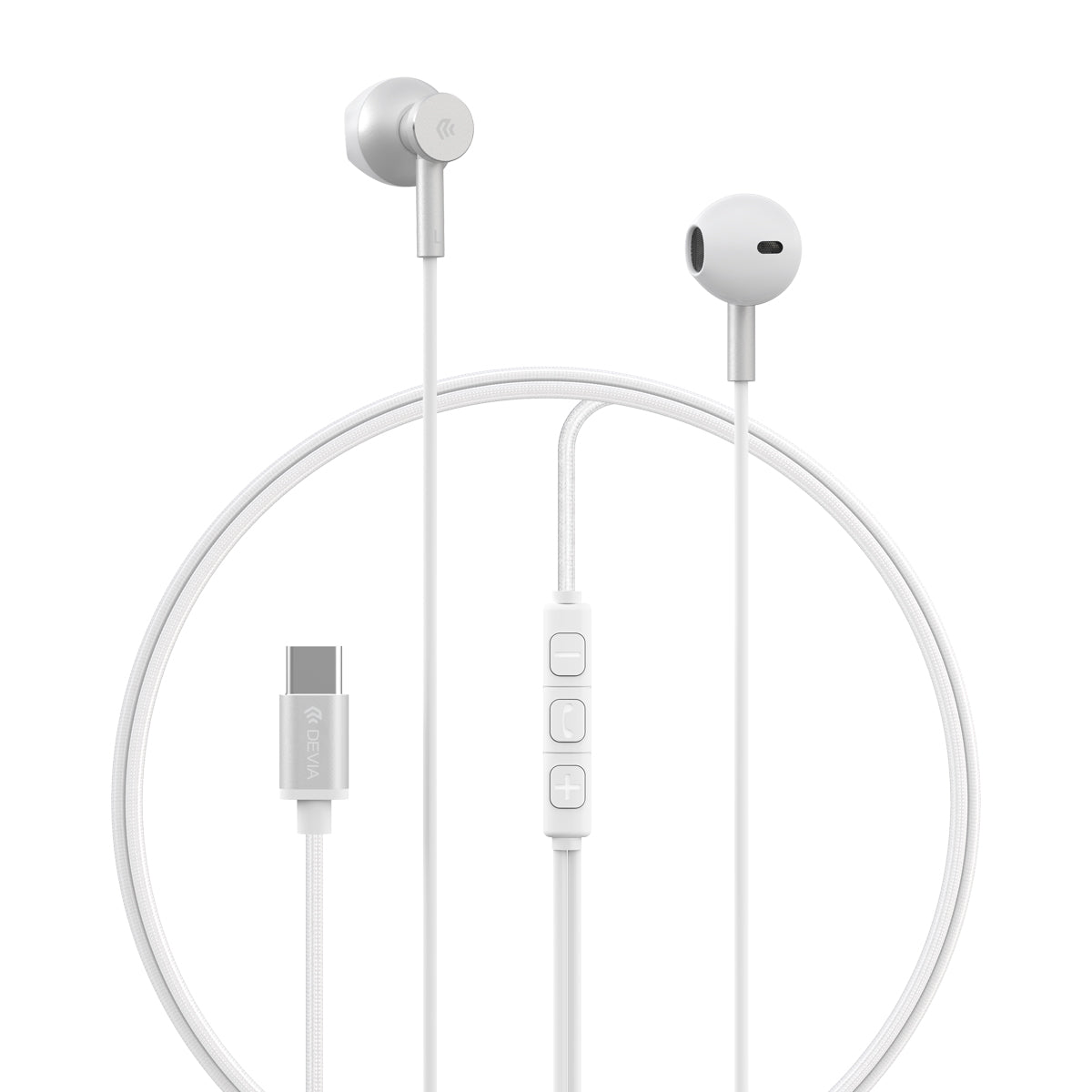 Audífonos Devia Metálicos Alámbricos Smart Series M2