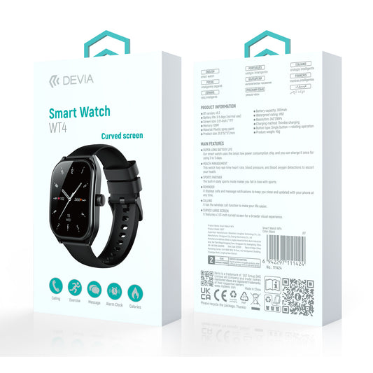 Smartwatch Devia WT4