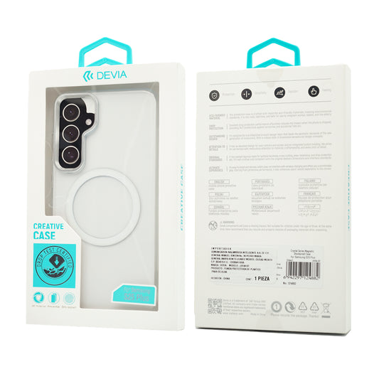 Funda Devia Crystal Mag Shockproof S25 Plus