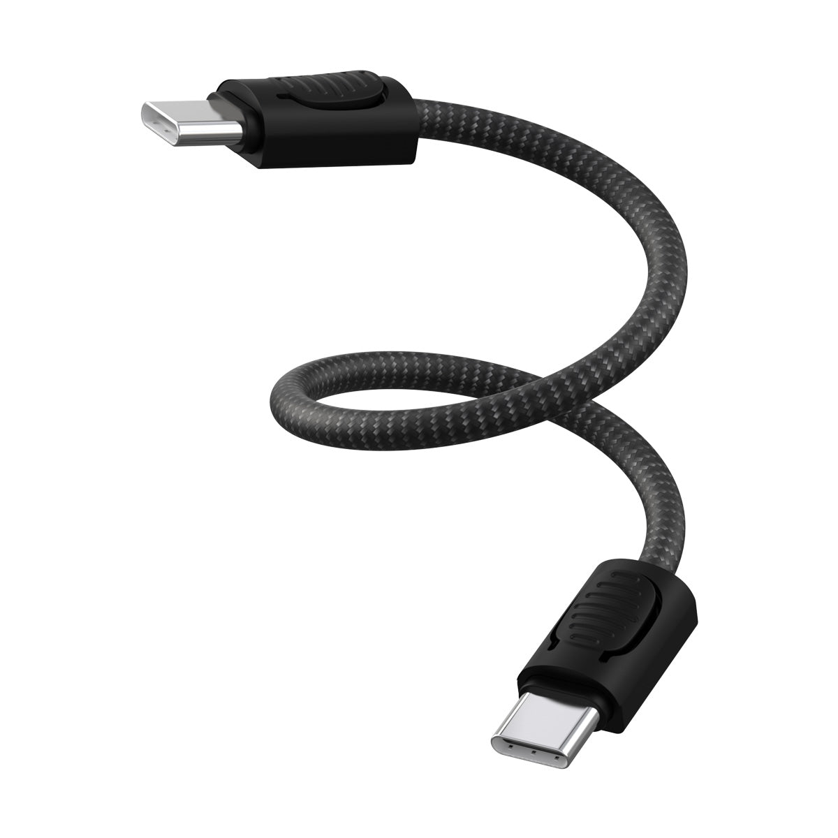 Gadgets Devia Llavero Cable Retráctil Tipo-C a C