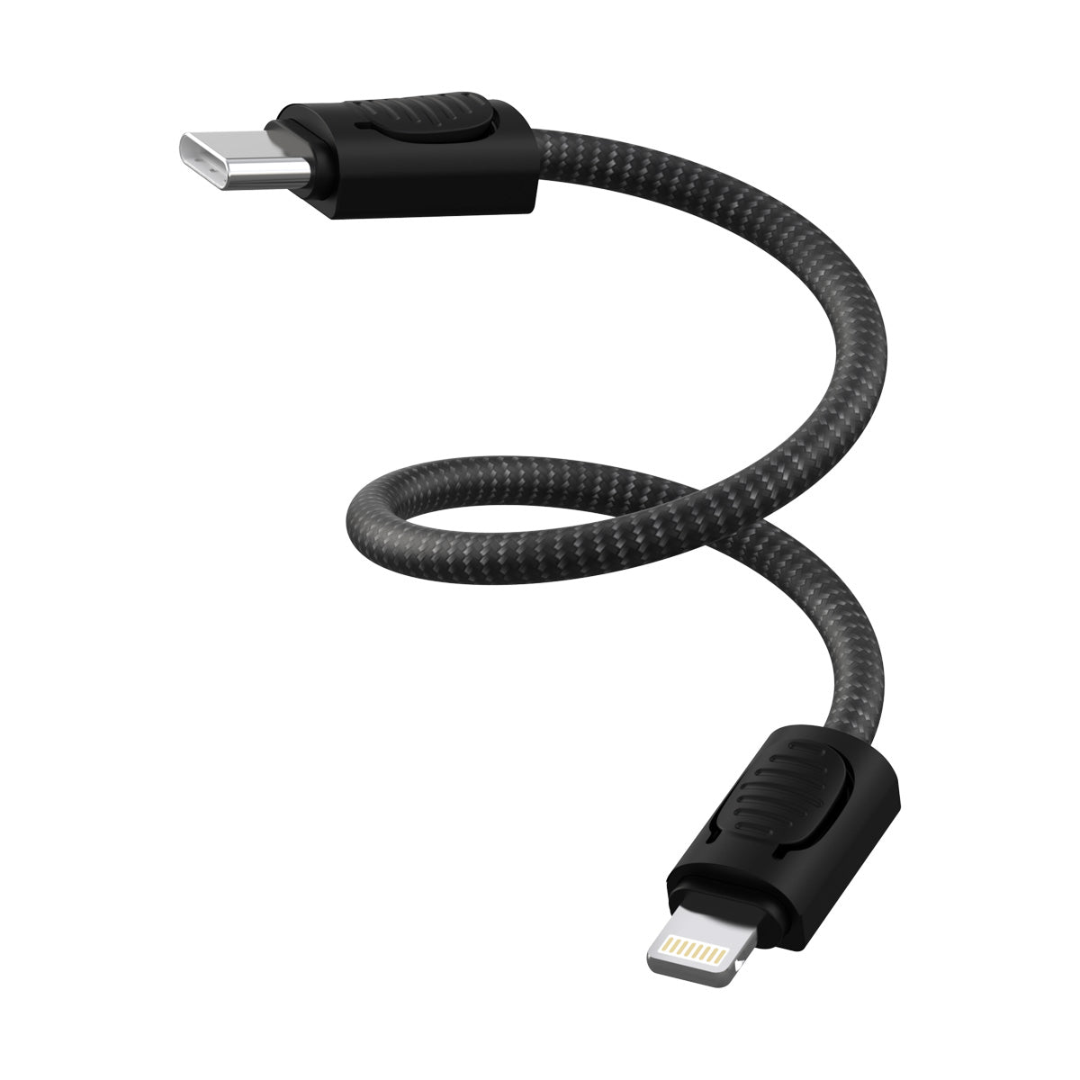 Gadgets Devia Llavero Cable Retráctil Tipo-C a Lightning