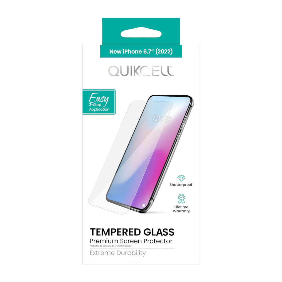 Mica Quikcell Templado iPhone 14 Plus