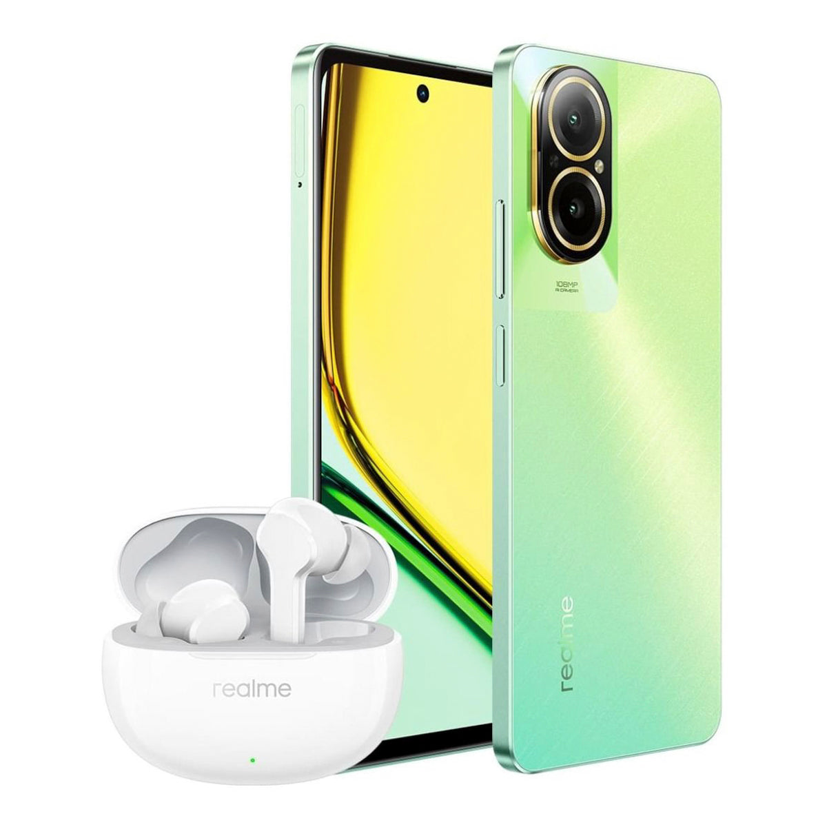 Realme C67+ Audífonos Realme Buds T100